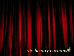 THEATER/STAGE Red-B Vintage Classic Velvet Curtain Drape 9-15ft H Sound Proof