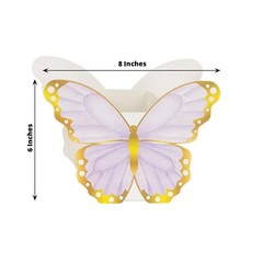 12 ASSORTED Paper Butterfly Party Favor BOXES Events Home Decorations Supplies