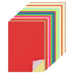 MECCANIXITY 25 Sheets Colored 8 x 12 inches / 20 x 30 cm, Assorted Colors