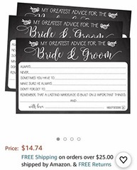 112-Advice and Well Wishes/Wedding and Bridal Shower Guest/VARIETY PACK