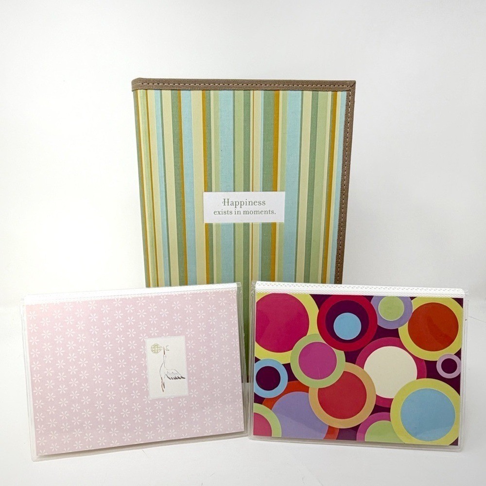 Photo Album Lot 3 Hallmark Memory Book 4×6 Picture Storage Scrapbook Albums