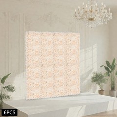 6pack Artificial Silk Hydrangea Flower wall Panel Wall Decor wall Panel