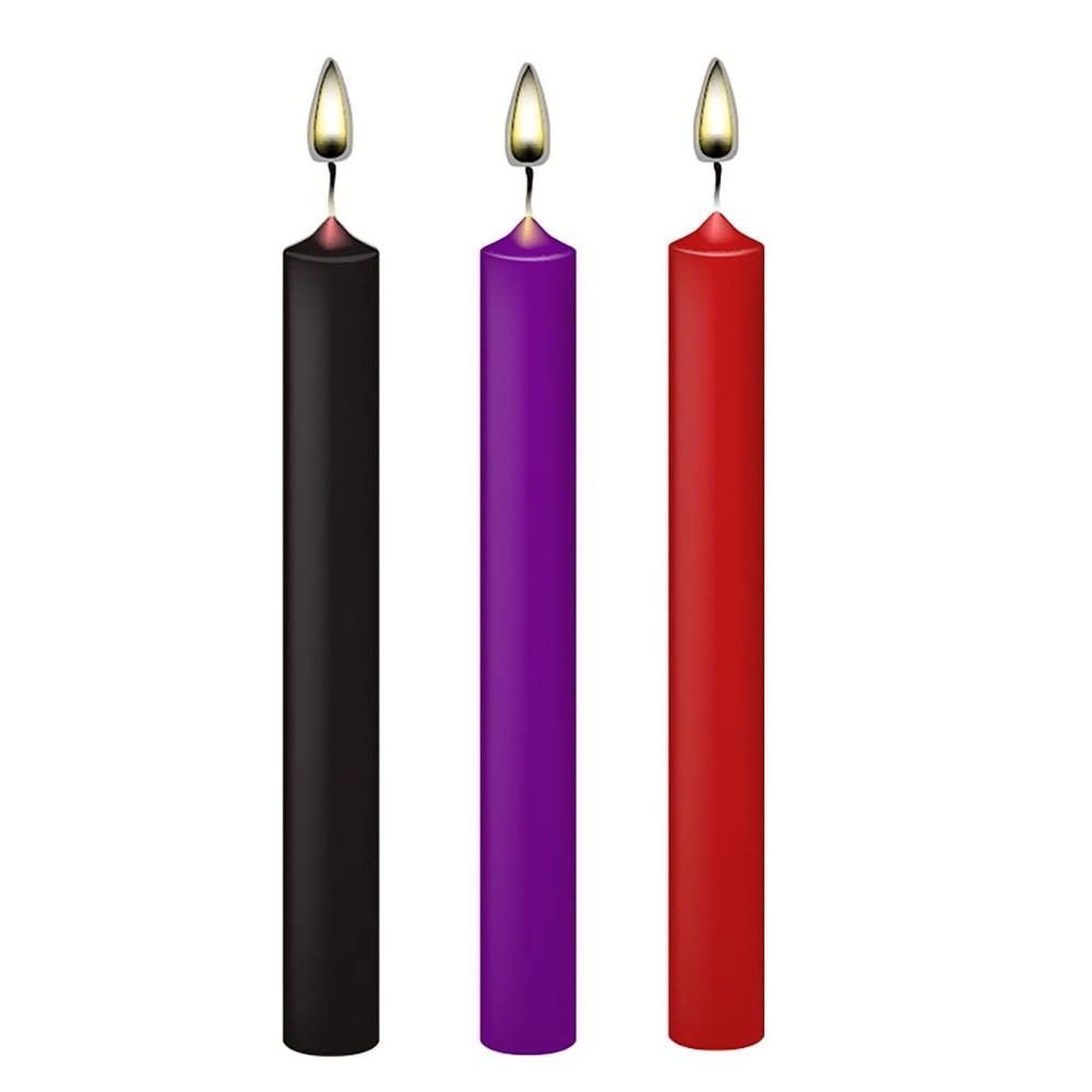 Low 0.63 inches (diameter) x 7.08 (height), Red, Black, Purple