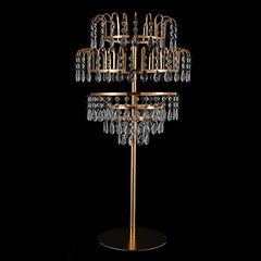 5 Tiers Crystal Flower Stand Luxury Gold Flower Stand Wedding Decor Flower Stand
