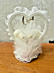 Elegant 50th Wedding Anniversary Cake or Gift Topper