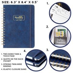 2026-2029 Monthly Planner – 3 Year Monthly Planner from July 2026 to June 202…