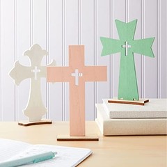 DIY Wooden Crosses for Crafts – DIY Blanks to Paint & Cross Decor with Stands