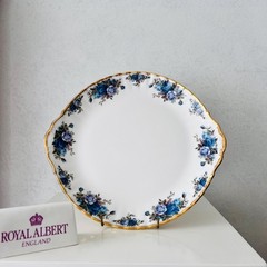 Original Royal Albert Moonlight Rose Plate, English Bone China Porcelain, LTD 19