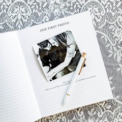 Engagement Gifts for Couple – Wedding Planner For Bride 7.75″ x 9.25″, Ivory