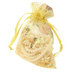 25Pcs Organza Bag Jewelry Packaging Gift Candy Wedding Party Goodie Packing