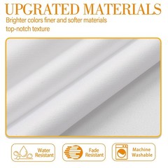 Fall Round Tablecloth 70 inches – Water Resistant Thanksgiving Table Cloth Pu…