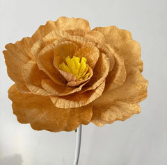 Giant Velvet Peony Flower 60cm Luxury Wedding Backdrop Floral Wall