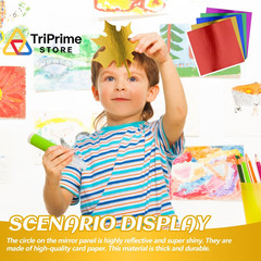 Tenceur 50 Sheets Multicolor Cardstock 12 x 12 12 x 12 inches,