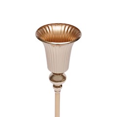10Pcs Trumpet Vase Wedding Centerpiece Flower Stand Vintage Metal Flowers Decor