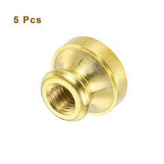 20mm Blank Wax Seal Stamp, 3 Pack Round Sealing Wax Stamp Vintage Brass Head