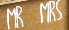 Cypress Home Wedding Decor “and Then Two Become One” Mr. and Mrs. Wo