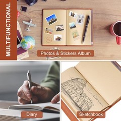 To My Daughter Gift Leather Journals from Mom or Dad, 140 Pages Writing Journ…