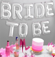 1 pc Silver 40″ LETTERS Festive Mylar Foil Balloon Party Birthday Decorations