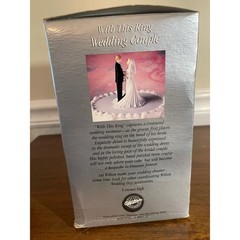 Wilton With This Ring Wedding Cake Topper Bride Groom Figurine 5 Inch 115-707