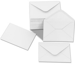 100 pack Gift Card Envelopes 4 x 2.75″ Mini envelope 4 x 2.75 inches, White