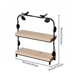 Wooden Dessert Display Set Decorative Cake Display Stand Sturdy for Party