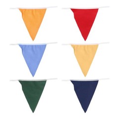 Multicolor Fabric Banner 10M for Party For Birthday Wedding Decoration