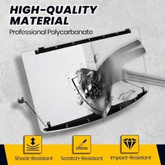 3-IN-1 Flip Windshield Compatible With 2013+ Polaris Ranger XP 900/900