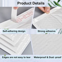 Henoyso 30 Pcs Extra Large Bubble Mailers 14 x 19 Inches Resealable Padded En…
