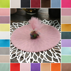 150 pcs 9″ TULLE WRAPPERS CIRCLES for Wedding Party Favors DIY Crafts SALE