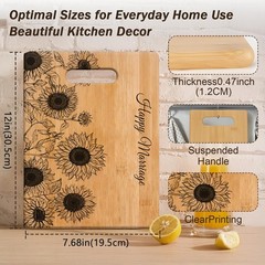 Wedding Gift for Couple 2025, Bridal Shower Gifts 12″L x 7.7″W, Bamboo