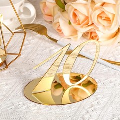 10 Pcs Table Numbers for Wedding 1-10 Reception Wedding Numbers Signs with Ho…