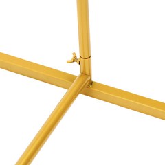 Golden Backdrop Stand, Background Decoration Kit For Wedding/Ceremony/Party