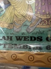 Wooden Vintage Wedding Invitation India 2015 8X6
