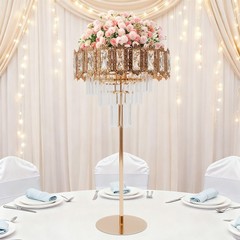 Wedding Flower Stand Centerpiece Decoration Floor/Tabletop Flowers Stand Holder