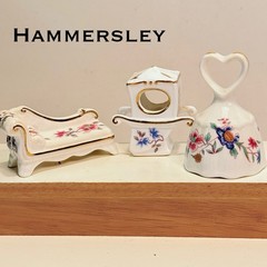 Vintage Table Decor For Tea Party -Vase, Sugar & Creamer, Bells, Pewter Rabbit +