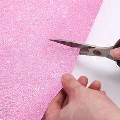 Glitter Carpet Runner 2.6FT x 15FT 200 GSM Thick + Adhesive Tape
