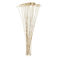 40 Pcs Metal Flower Card Holder Floral Decorative Arrangement Picks