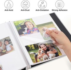 Zesthouse Large 18In Photo Album Self Adhesive 60 Pages, Scrapbook Albums wit…