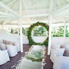 3.3×98.4 ft Mirror Rug Aisle Runner for Wedding Ceremony Double Sided Reflective