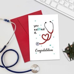 Ogeby Cute Nurse Graduation Card Gifts, Lovely RN Graduation Greeting Card, Y…