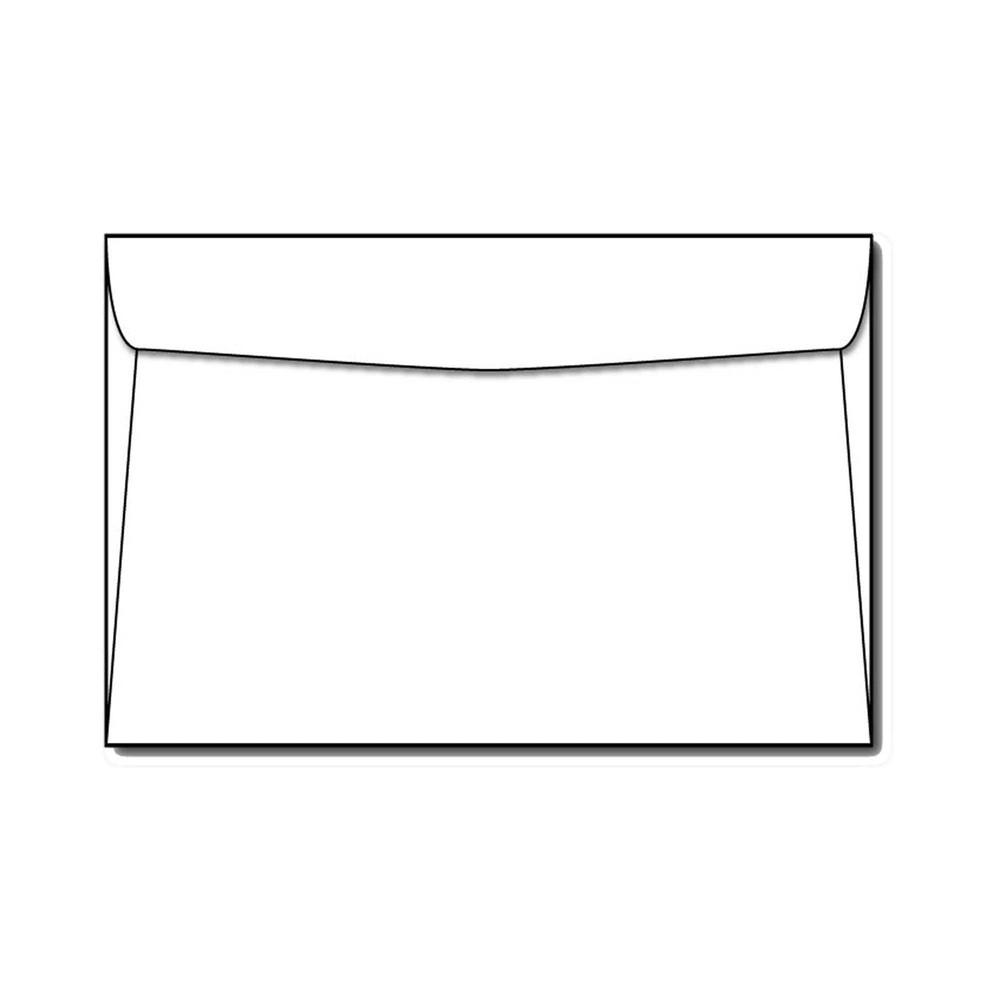 Thick 28lb White 6″ x 9″ Envelopes – 25 Pack – 25 Envelopes,