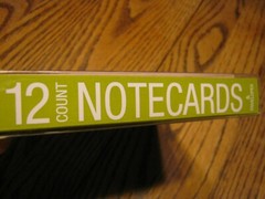 Tree Free Greetings 12 Count Vibrant Thanks a bunch Notecard Set Envelopes 4″x6″