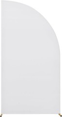 Spandex Half Moon Arch Cover Fitted Double Sided Stretchy Backdrop for Wedding