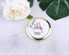 Personalized Bridesmaid Proposal Gift Wedding Bachelorette Favors Floral