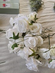 Fake Decorative Flowers for Weddings, Showers, & Parties