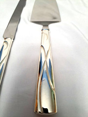 Lenox Adorn 13″ Cake Knife & Server Set American By Design NEW IN BOX Wedding