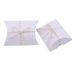 10pcs Pillow Shape Kraft Paper DIY Candy Box – Birthday Party Favor Gift Boxes 2