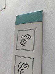 Gartner Studios E Seal Monogram Initial 1” Letter Wedding Envelope Cursive