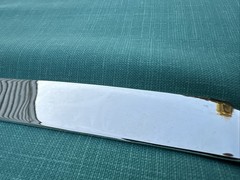 Vintage Shannon Crystal Ireland 14” Serrated Serving Knife Crystal Handle NOS