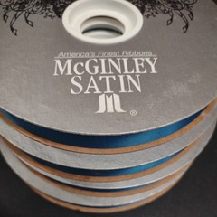 #3 McGinley Satin Surfside, 100 Yard Acetate Ribbon 9/16″ for Corsages & Events